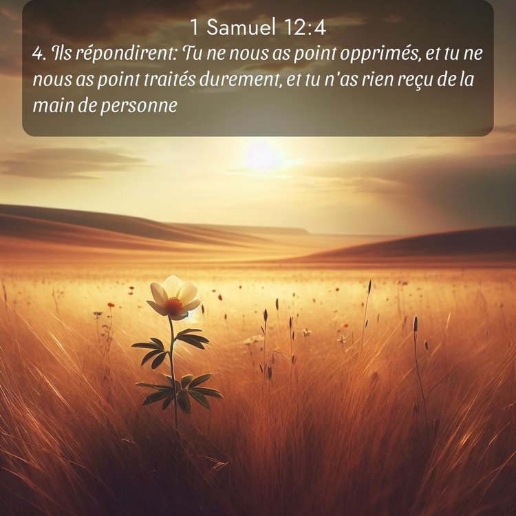 image nature avec verset biblique de la Bible