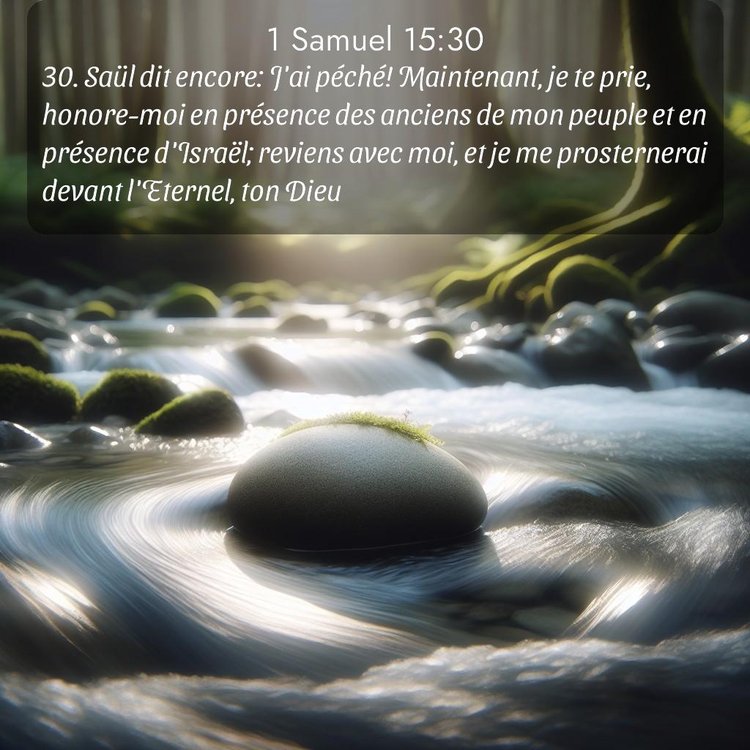 Segond 1 Samuel 15:30