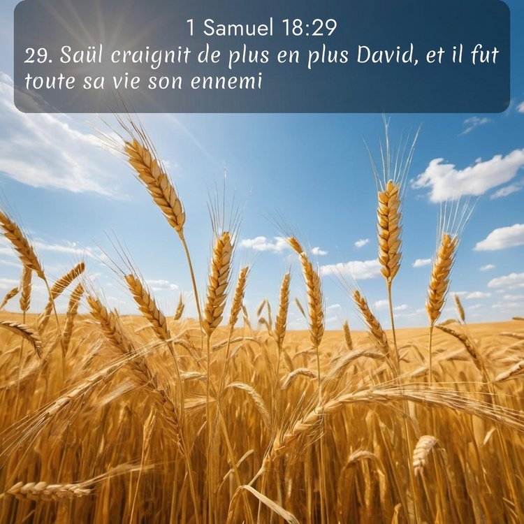 Segond 1 Samuel 18:29