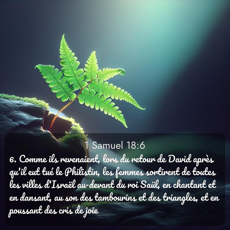 image nature avec verset biblique de la Bible