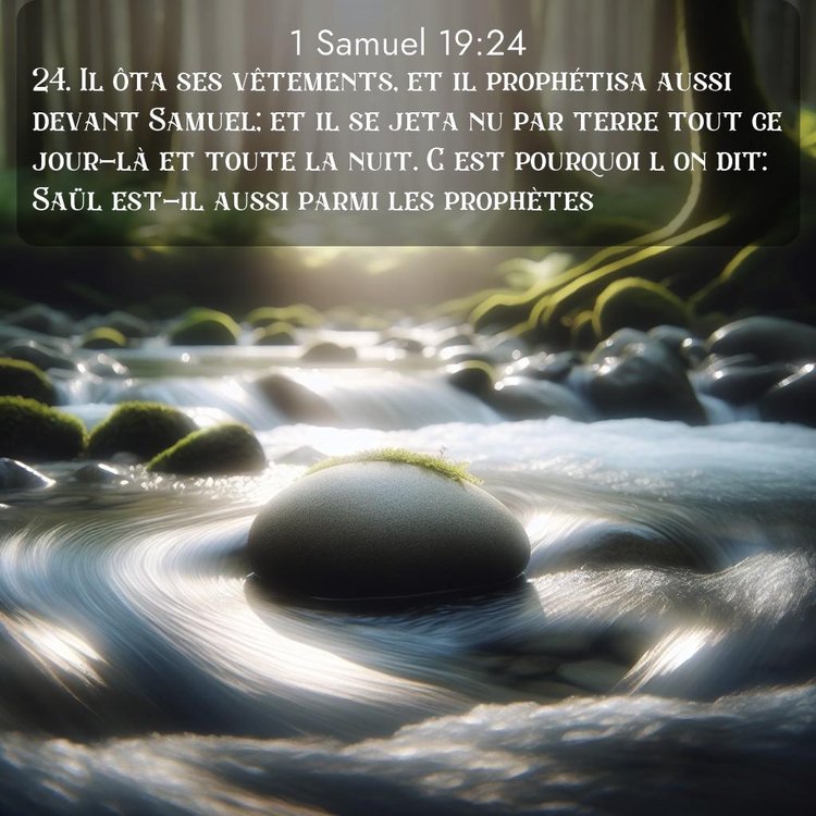 Segond 1 Samuel 19:24