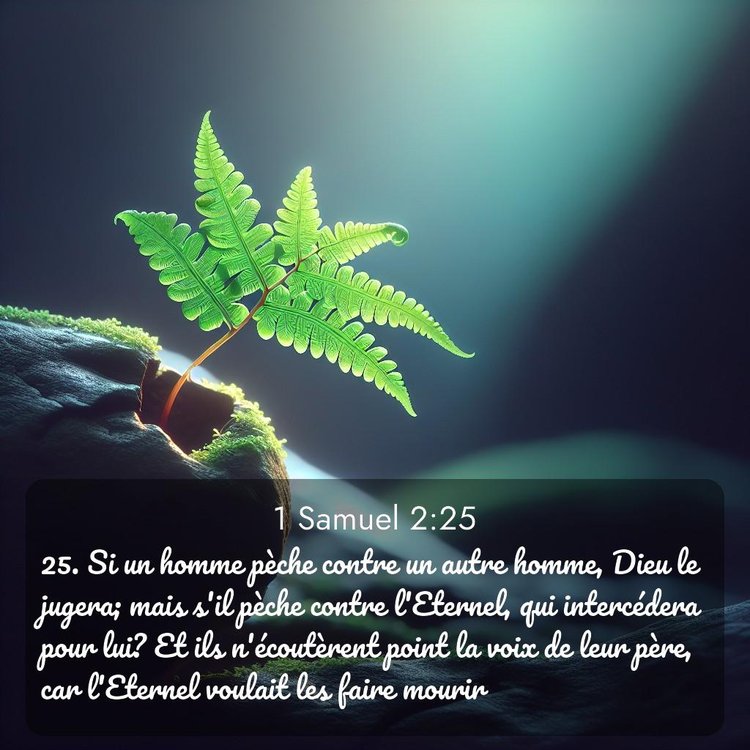 image nature avec verset biblique de la Bible