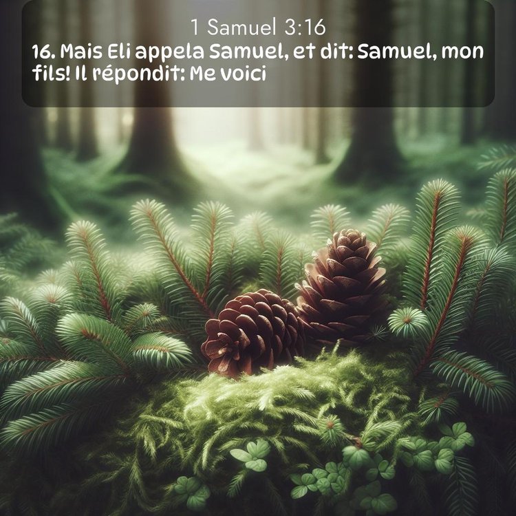 image nature avec verset biblique de la Bible
