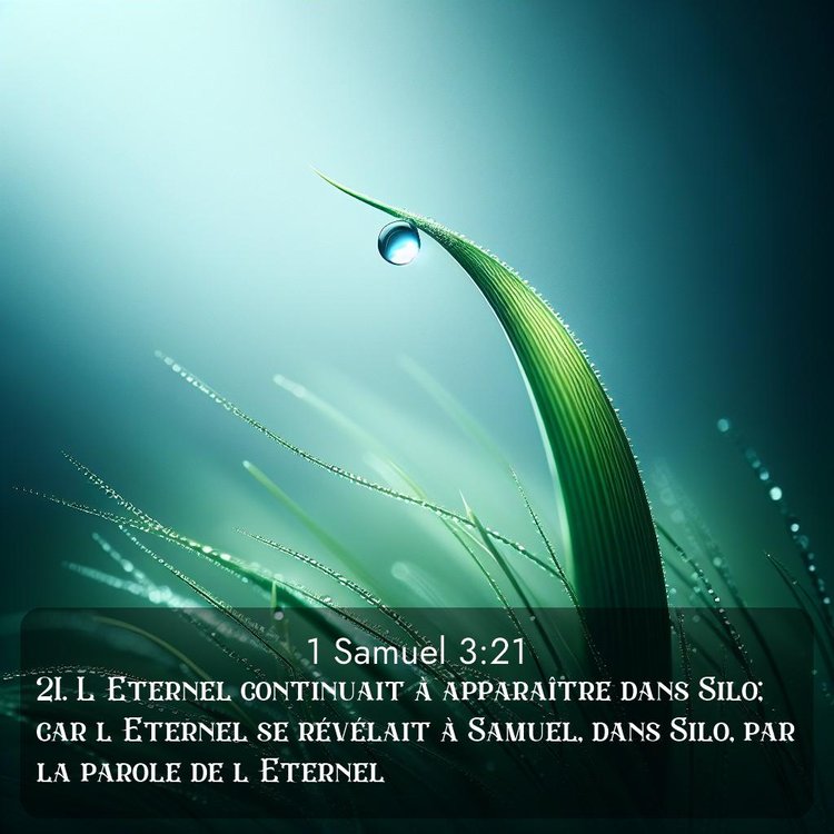 image nature avec verset biblique de la Bible