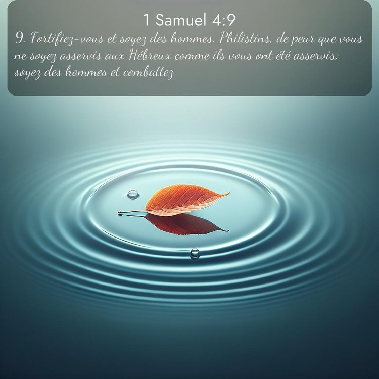 image nature avec verset biblique de la Bible
