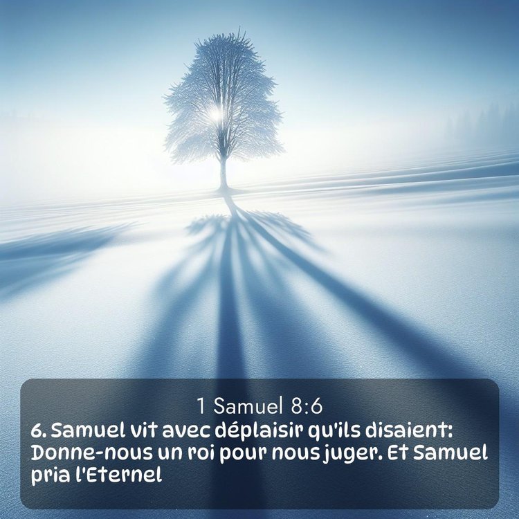 Segond 1 Samuel 8:6