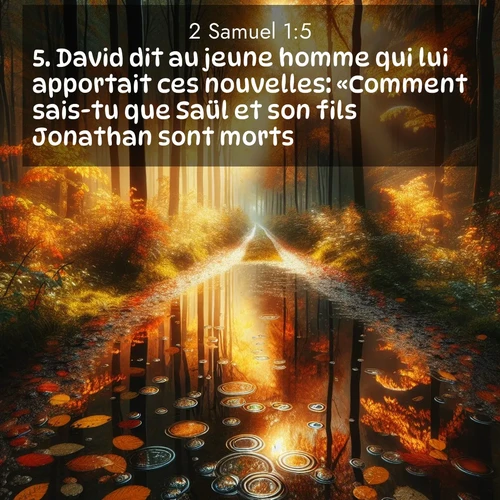 image nature avec verset biblique de la Bible