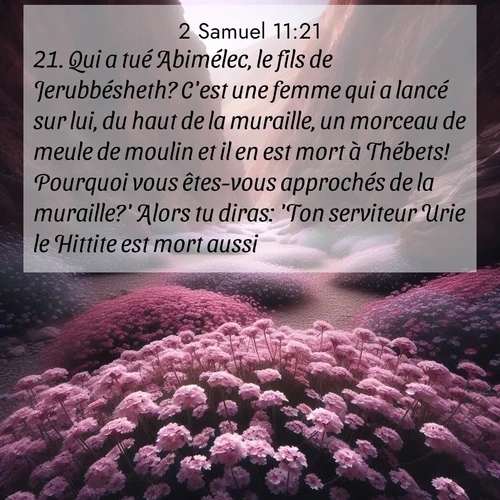 image nature avec verset biblique de la Bible