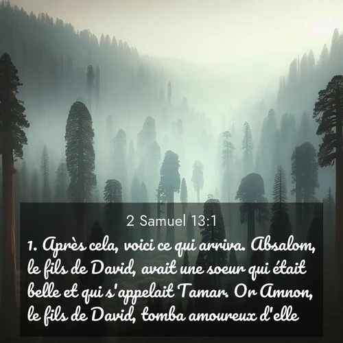 image nature avec verset biblique de la Bible