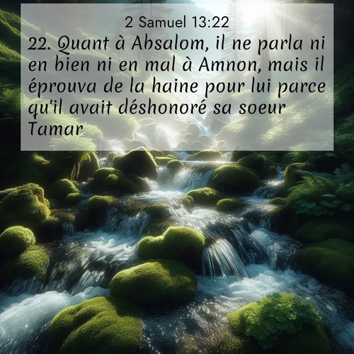 image nature avec verset biblique de la Bible