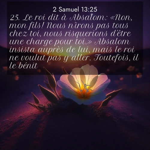 image nature avec verset biblique de la Bible
