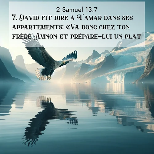 image nature avec verset biblique de la Bible