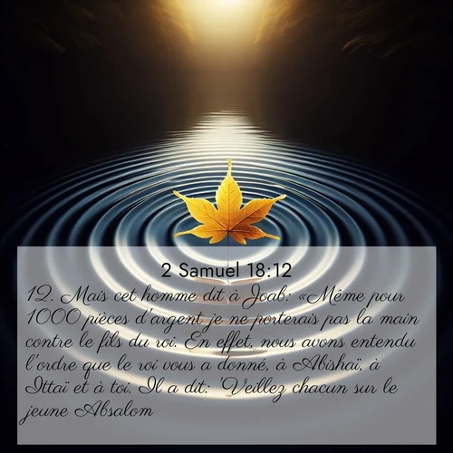 image nature avec verset biblique de la Bible