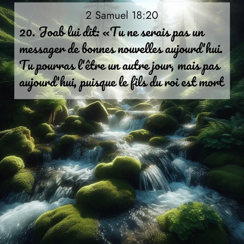 image nature avec verset biblique de la Bible