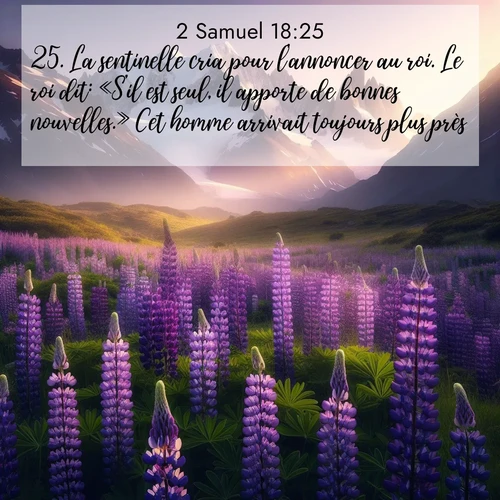 image nature avec verset biblique de la Bible