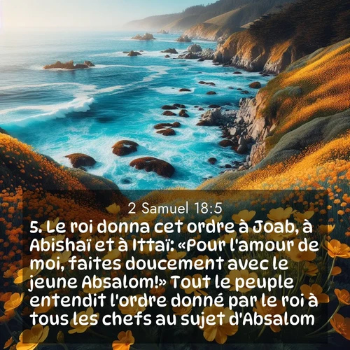 image nature avec verset biblique de la Bible