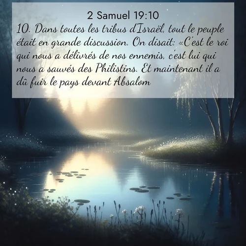 image nature avec verset biblique de la Bible