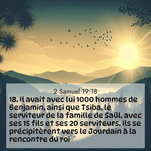 image nature avec verset biblique de la Bible