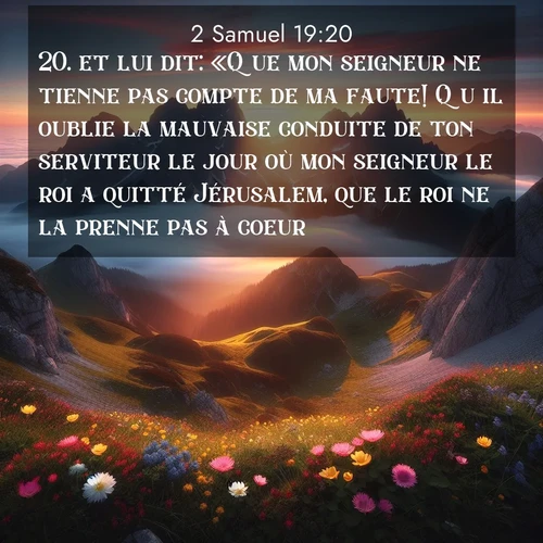 image nature avec verset biblique de la Bible