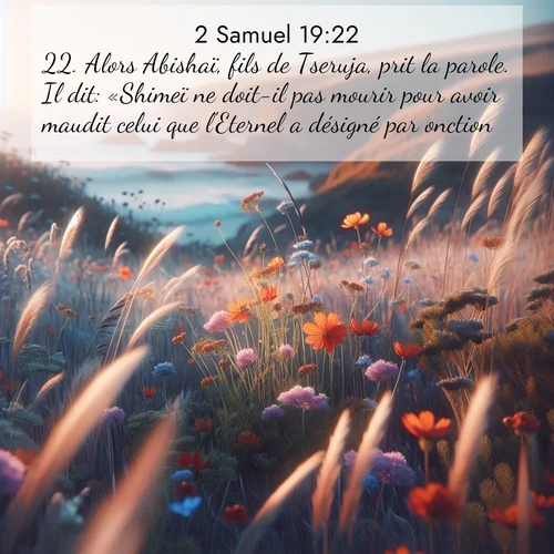 image nature avec verset biblique de la Bible