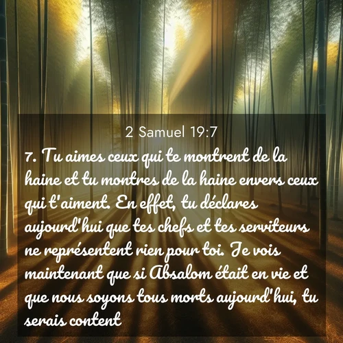 image nature avec verset biblique de la Bible