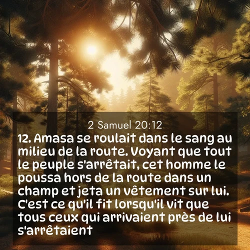 image nature avec verset biblique de la Bible