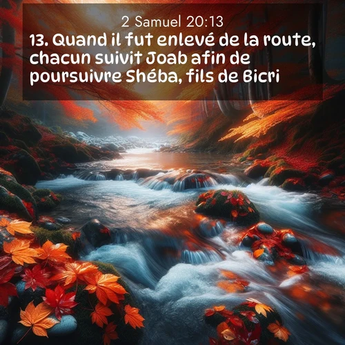image nature avec verset biblique de la Bible