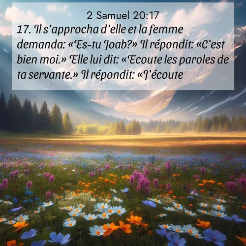 image nature avec verset biblique de la Bible
