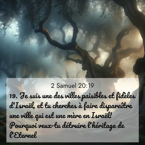 image nature avec verset biblique de la Bible