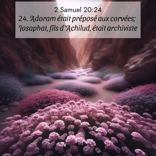 image nature avec verset biblique de la Bible