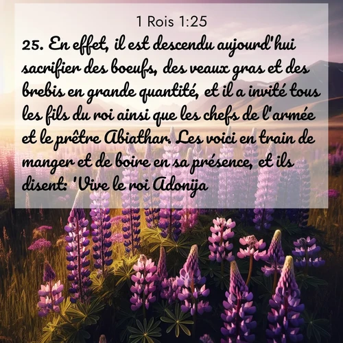 image nature avec verset biblique de la Bible