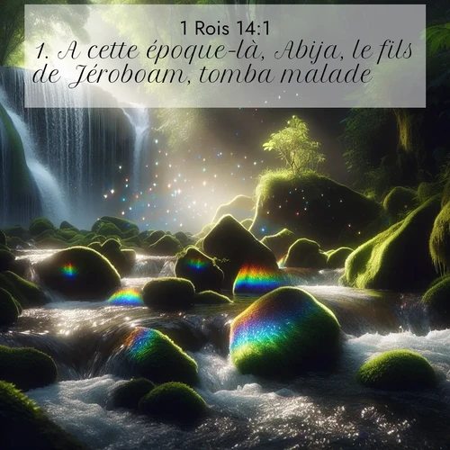 Segond21 1 Rois  ; image nature: image avec le verset biblique :A cette époque-là, Abija, le fils de Jéroboam, tomba malade. ;  ; 14:1