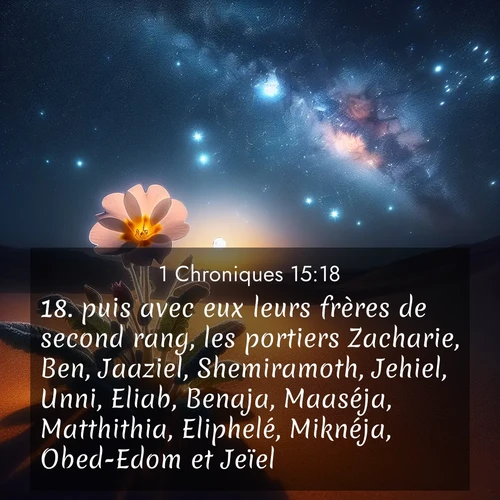 image nature avec verset biblique de la Bible