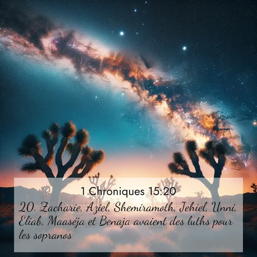 image nature avec verset biblique de la Bible