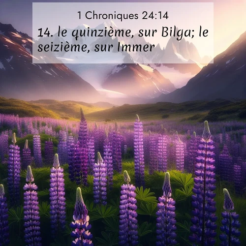 image nature avec verset biblique de la Bible
