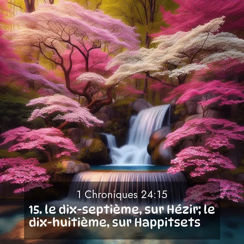 image nature avec verset biblique de la Bible