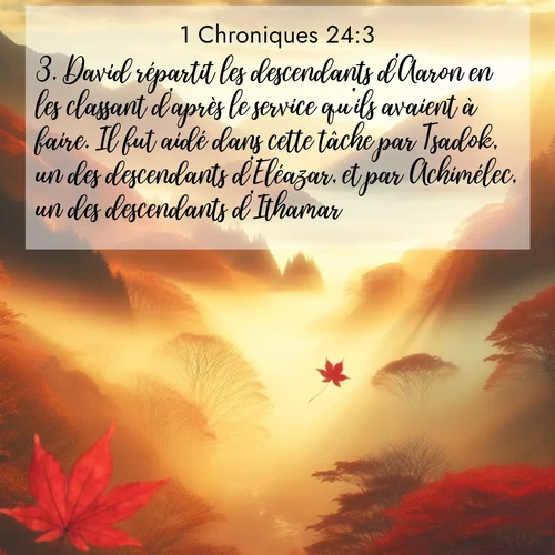 image nature avec verset biblique de la Bible