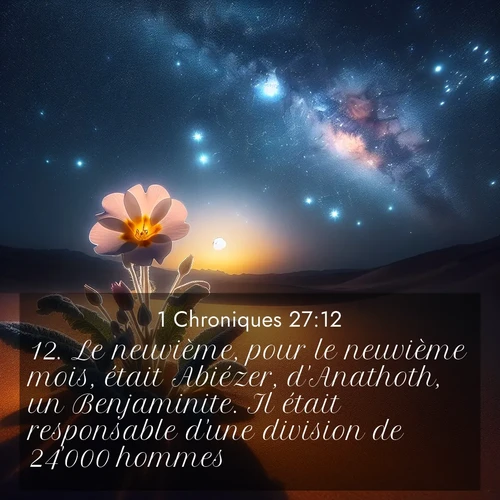 image nature avec verset biblique de la Bible
