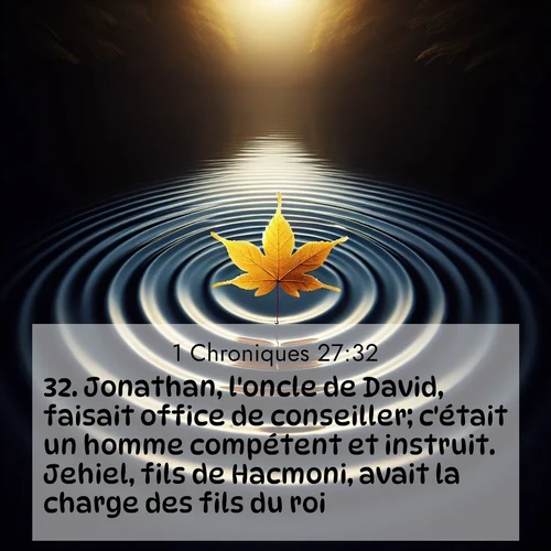 image nature avec verset biblique de la Bible