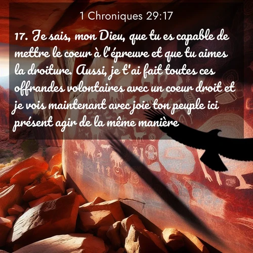 image nature avec verset biblique de la Bible