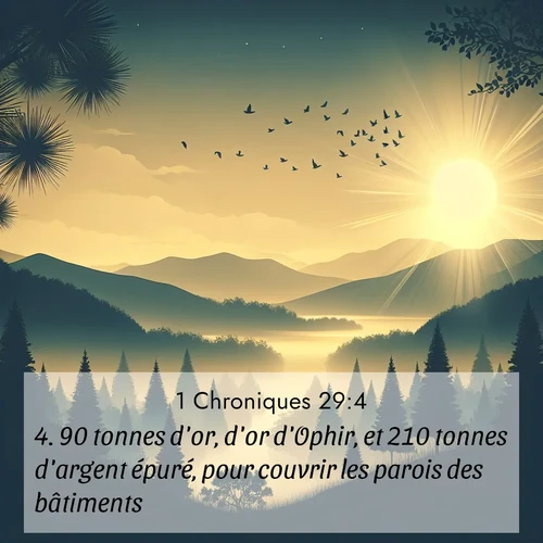 image nature avec verset biblique de la Bible