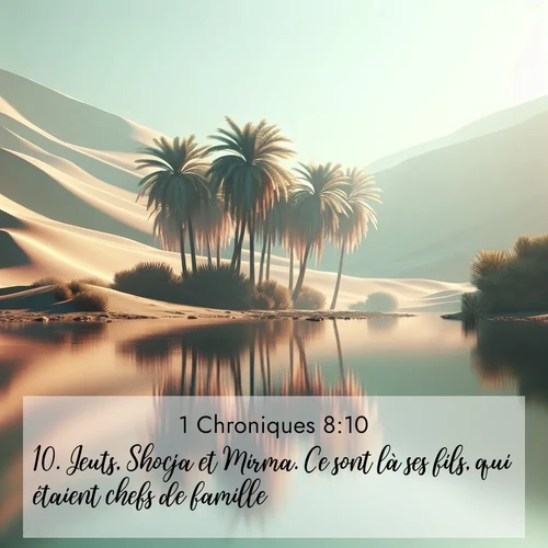 image nature avec verset biblique de la Bible