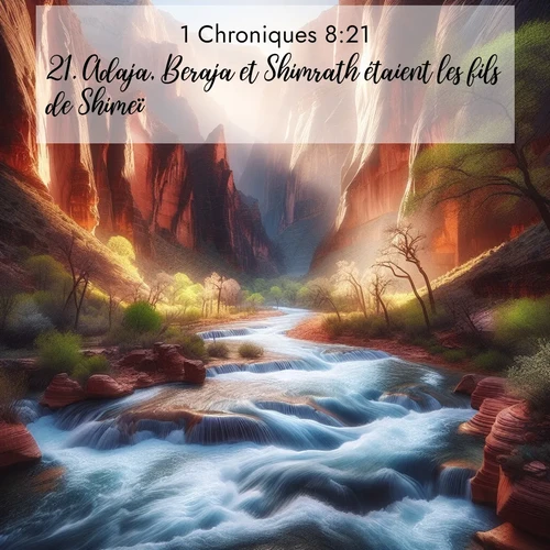 image nature avec verset biblique de la Bible