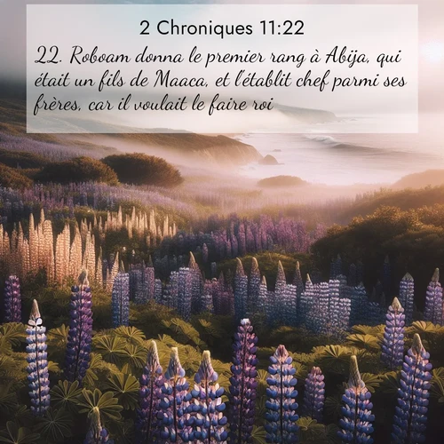 image nature avec verset biblique de la Bible