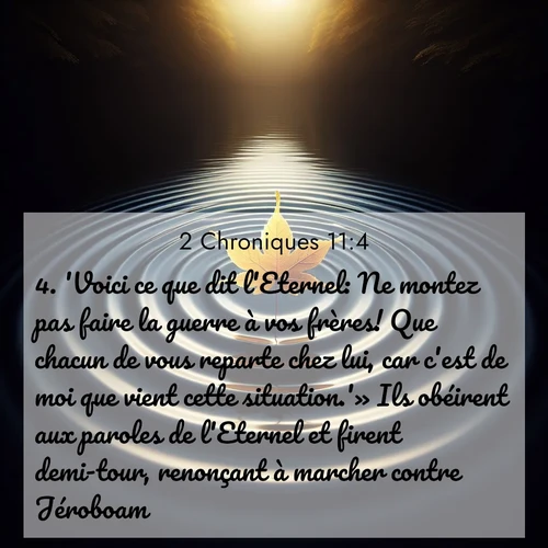 image nature avec verset biblique de la Bible