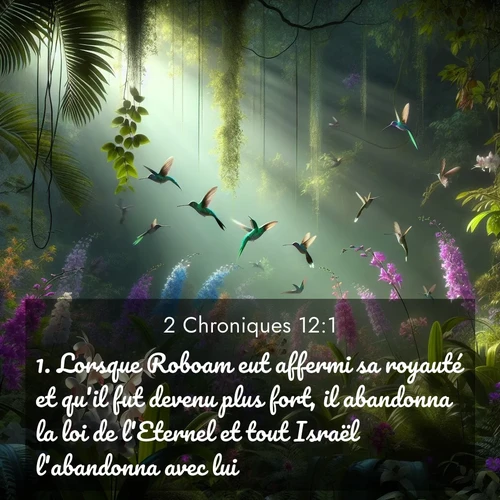 image nature avec verset biblique de la Bible