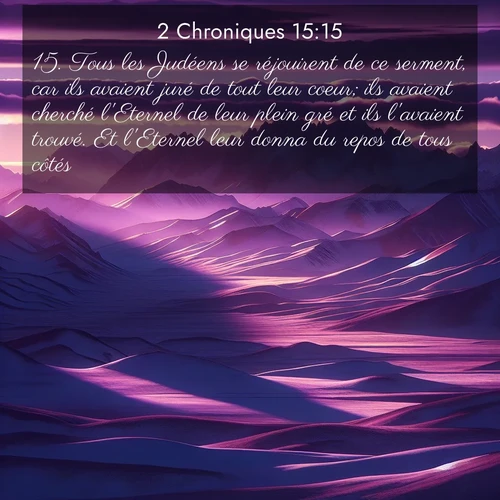 image nature avec verset biblique de la Bible