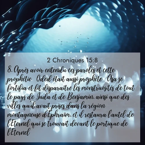 image nature avec verset biblique de la Bible
