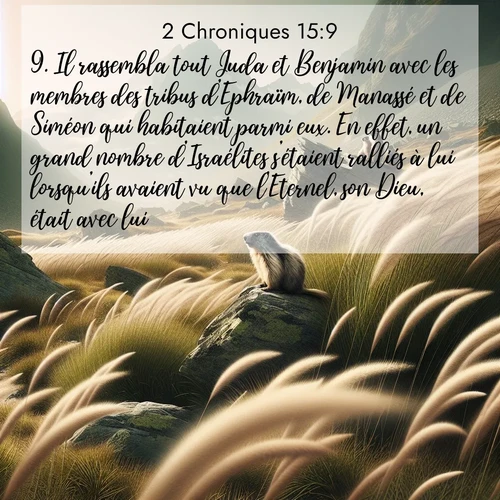 image nature avec verset biblique de la Bible