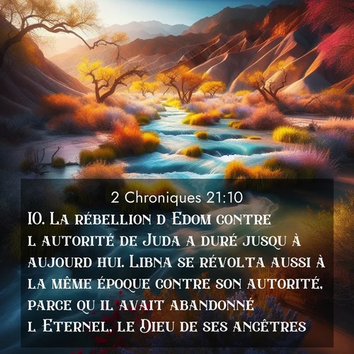 image nature avec verset biblique de la Bible